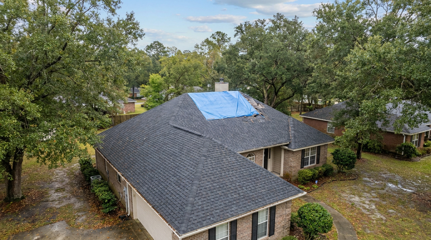 Emergency Roof Tarping: Protecting Your Home After a Storm