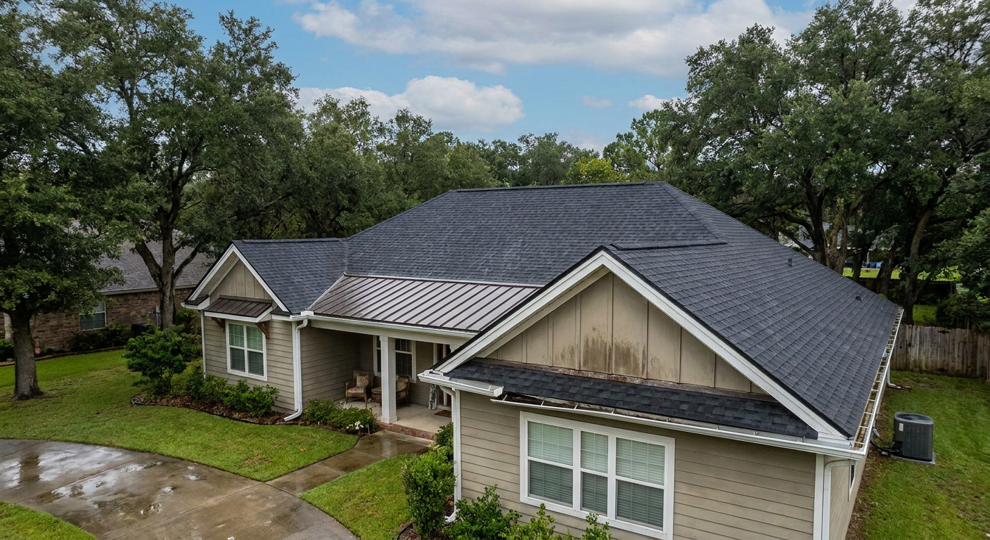 Gutter & Fascia Damage After Heavy Georgia Rain | Baxley, GA