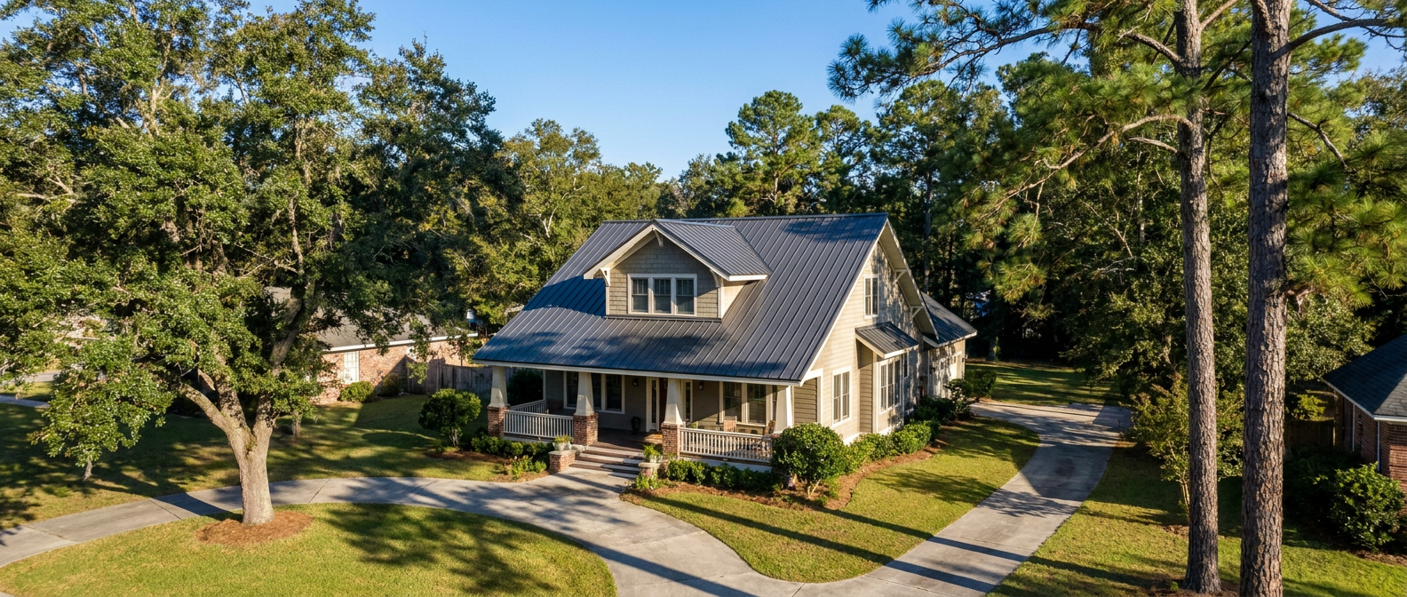 Preventing Algae Streaks and Black Stains on Southeast Roofs