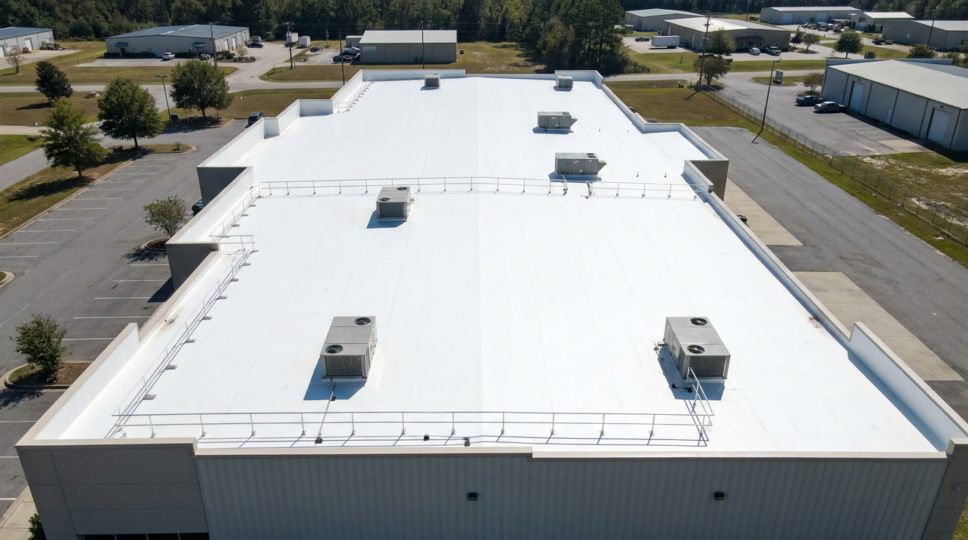 Extend Commercial TPO Roof Life with Professional Coatings